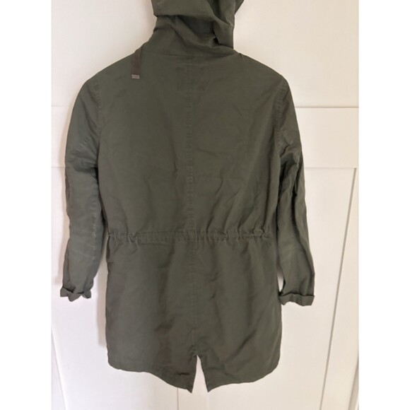 Women’s Love Tree Army Olive Green Khaki Utility Military Jacket Coat Size Small - Picture 8 of 8